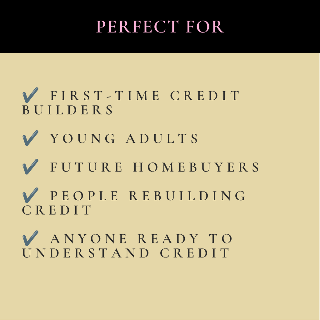 Beginner Credit Guide