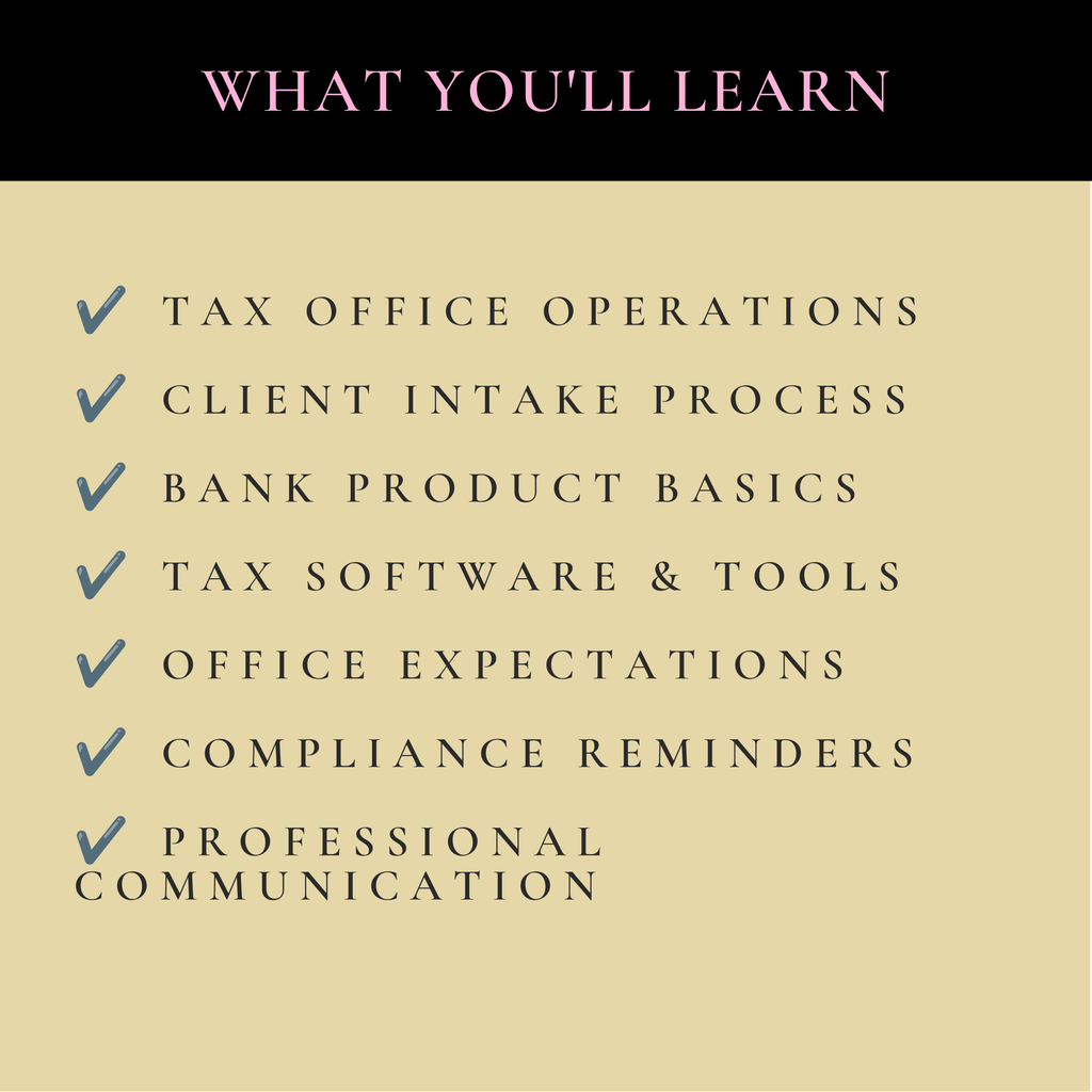 Behind the desk: The Tax Preparer Handbook You Actually Need