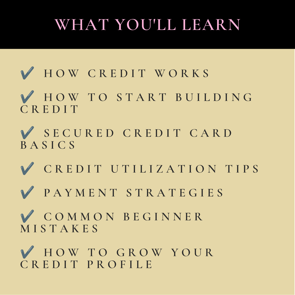 How to Build Credit From Scratch
