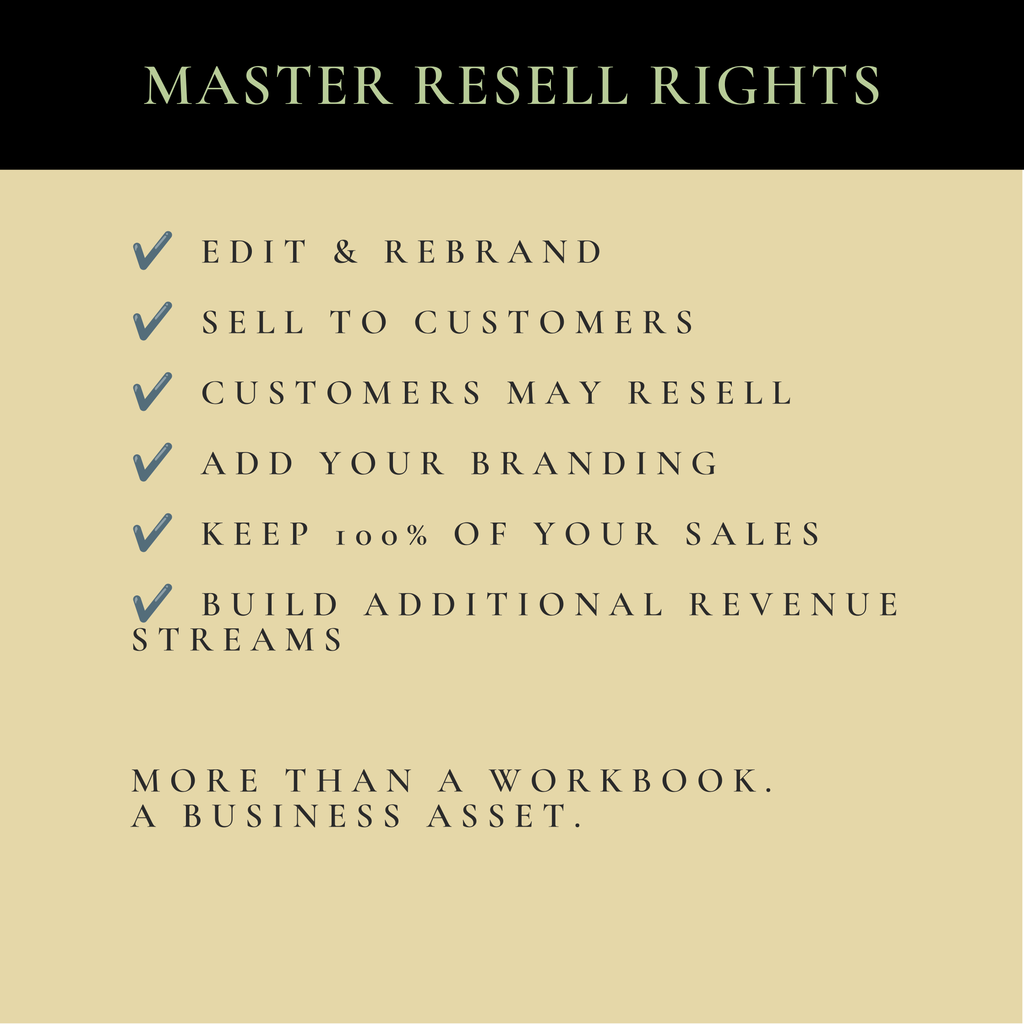 MRR Taxpayer Scenarios for Tax Preparers | Tax Training Workbook | Master Resell Rights