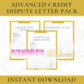 Advanced Credit Dispute Letter Kit