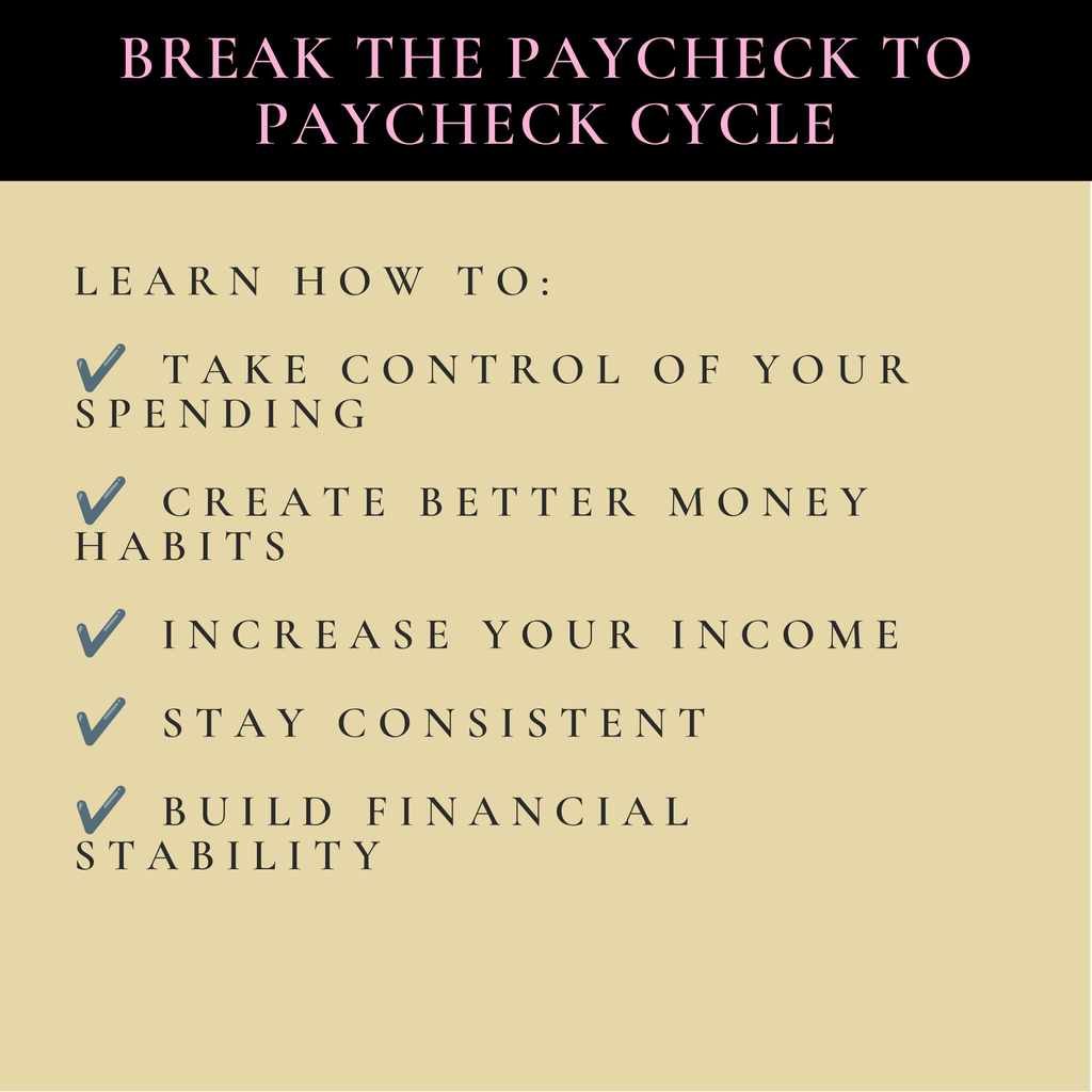 Paycheck to Paycheck Reset Plan: 10 Steps to Take Control of Your Money