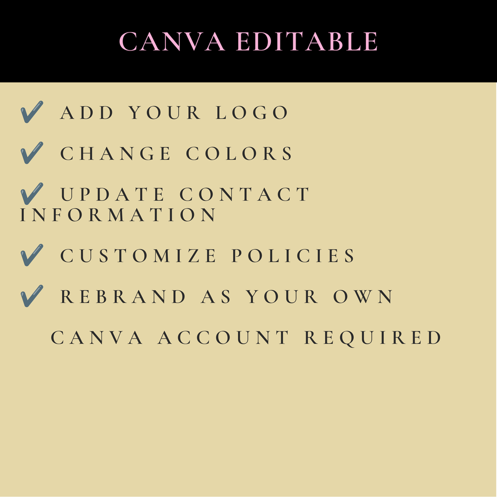 Tax Office Client Forms & Agreements Bundle | Editable Tax Office Templates | Canva Editable